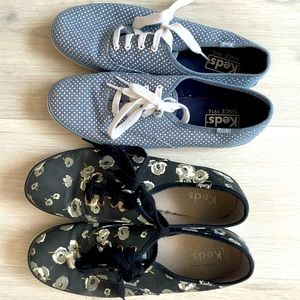 2 pairs keds